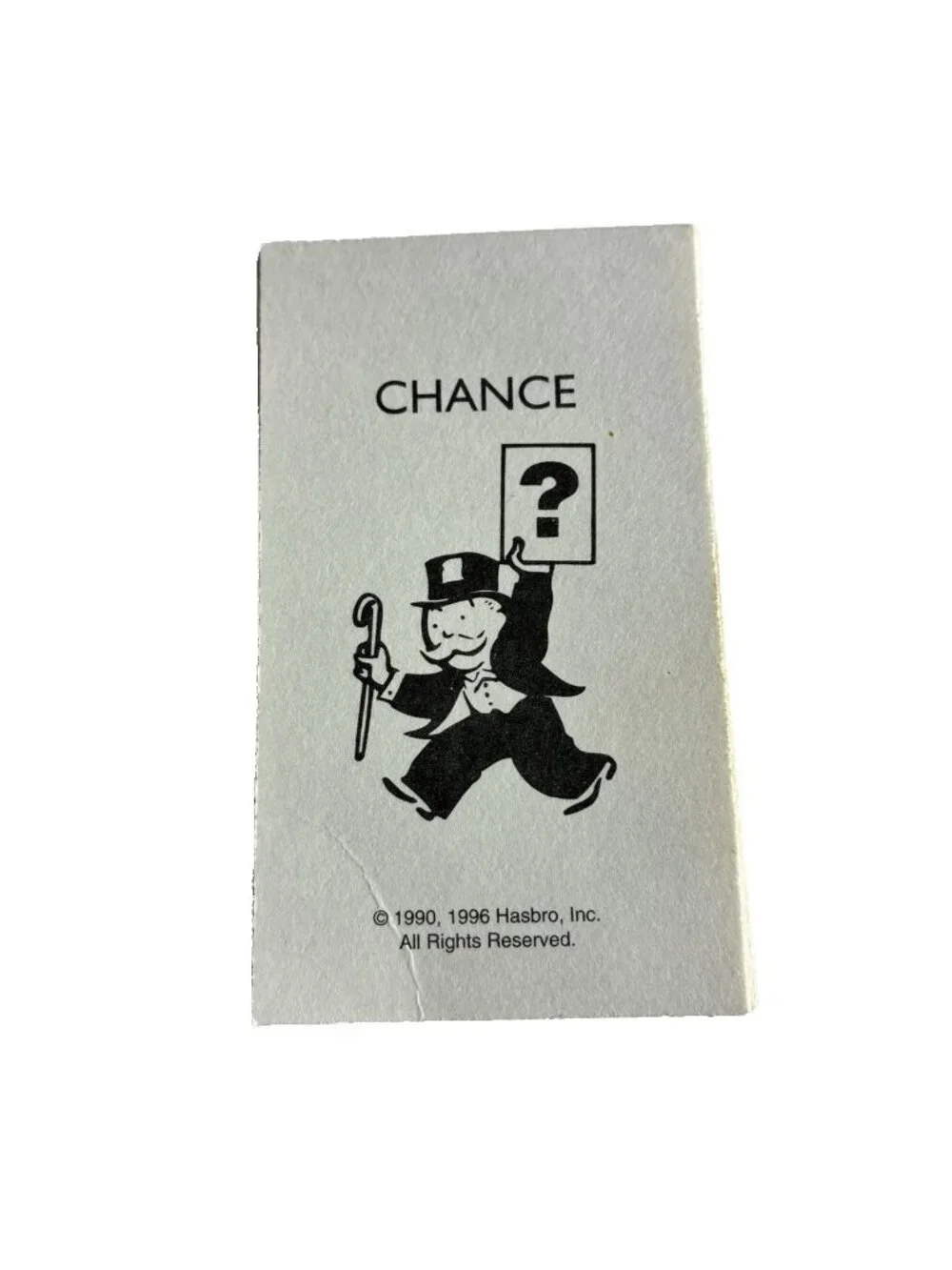 Monopoly Junior Chance Cards Complete Deck 24 Replacement Parker Brothers 1996